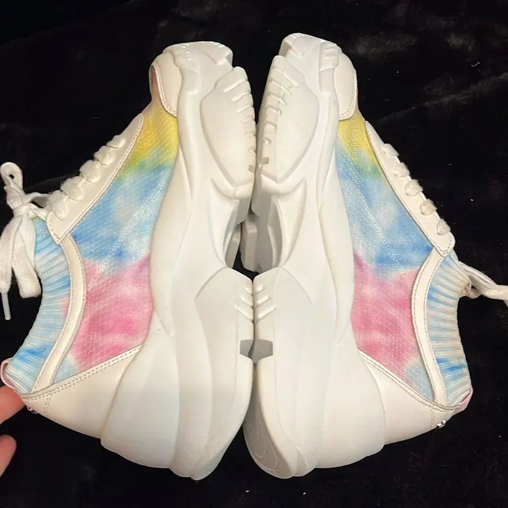 Juicy Couture Tie-Dye Platform Sneakers